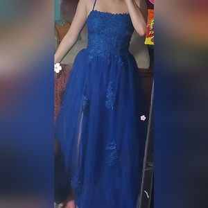 Blue Prom Dress